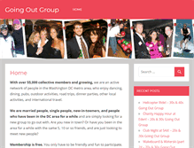 Tablet Screenshot of goingoutgroup.com